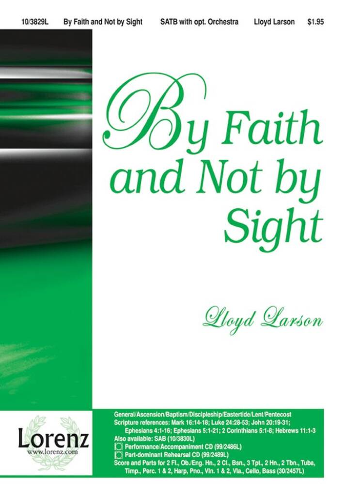 By Faith and Not By Sight